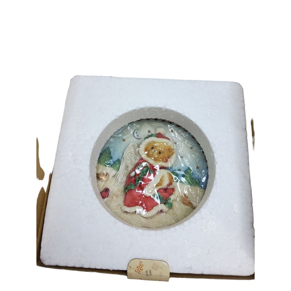 vintage nos 1990s cherished teddies the season of peace display plate